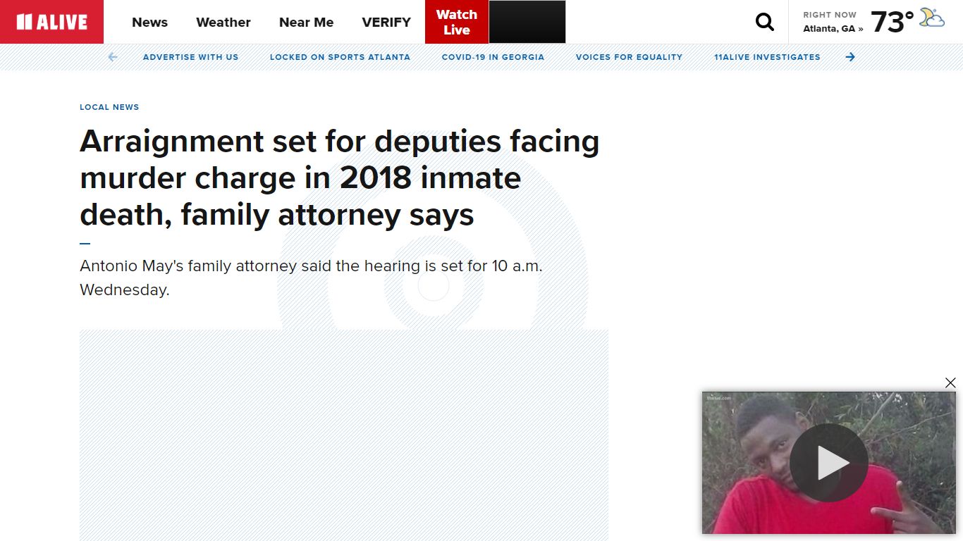 6 Fulton deputies to be arraigned | Death of inmate ...